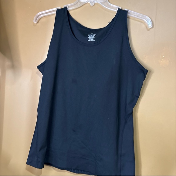 Tommie Copper Tops - 9. Tommie Copper Shirt Womens 3XL XXXL Lower Back Support Black Tank Top Casual